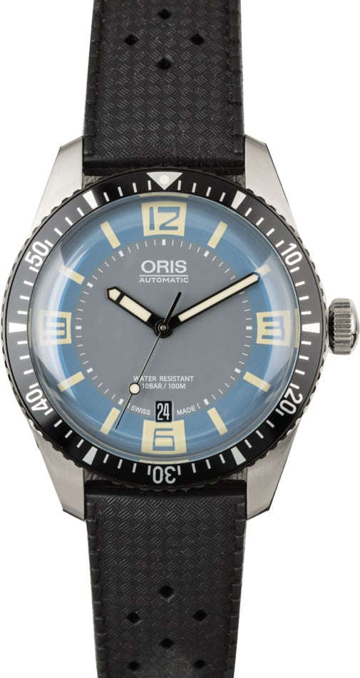 Oris 65 blue dial hotsell