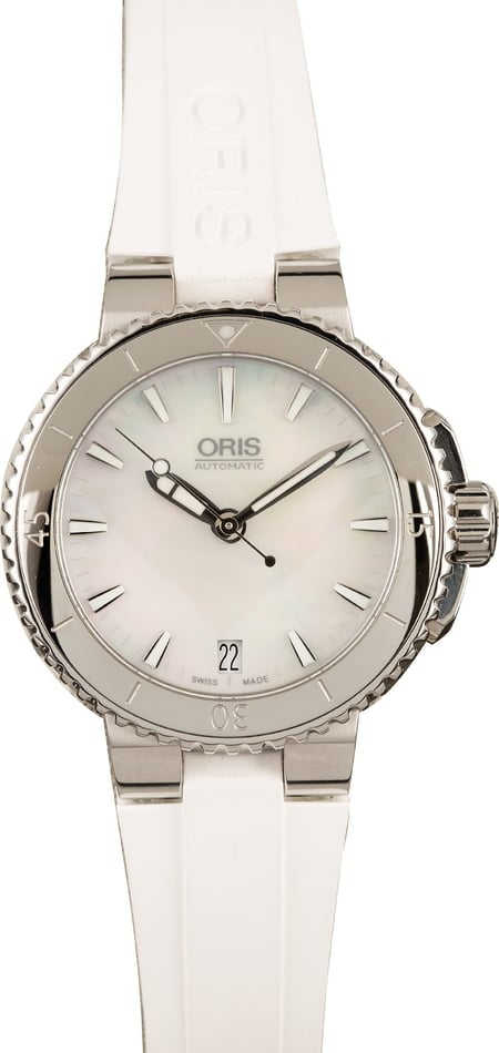 Oris Divers Date Mother of Pearl Dial