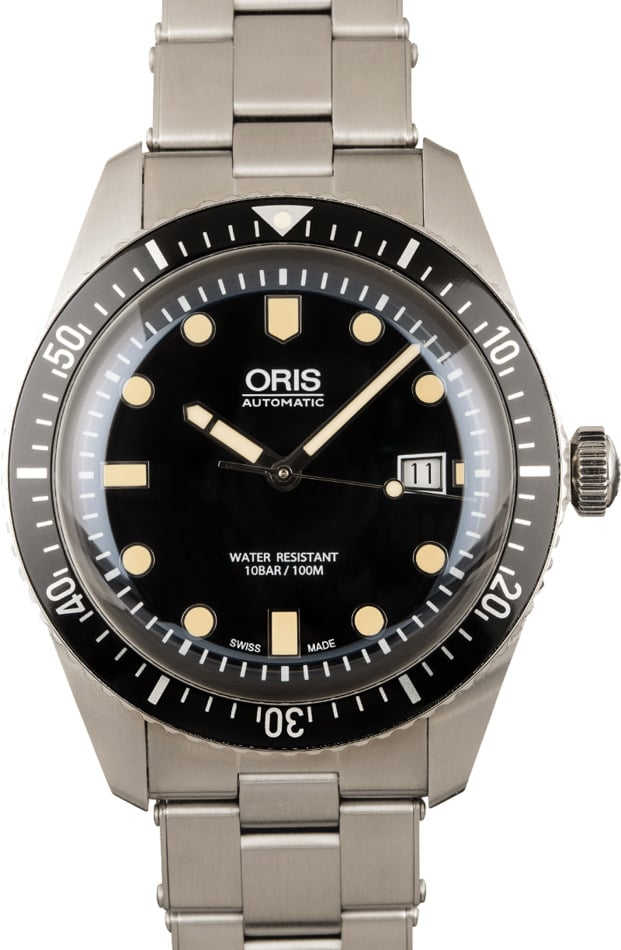 Oris Divers Sixty-Five Stainless Steel Band