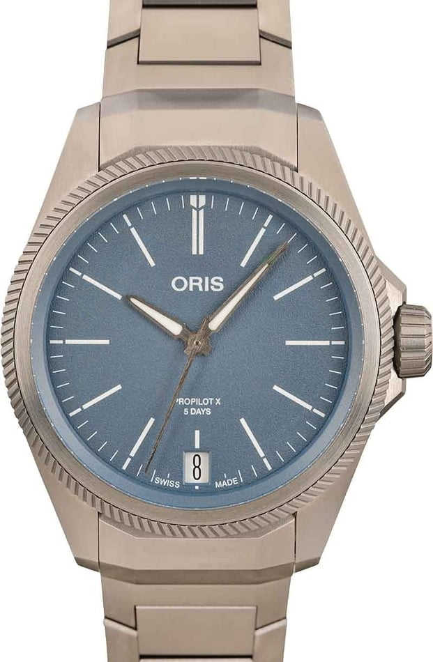 Oris ProPilot X Blue Dial