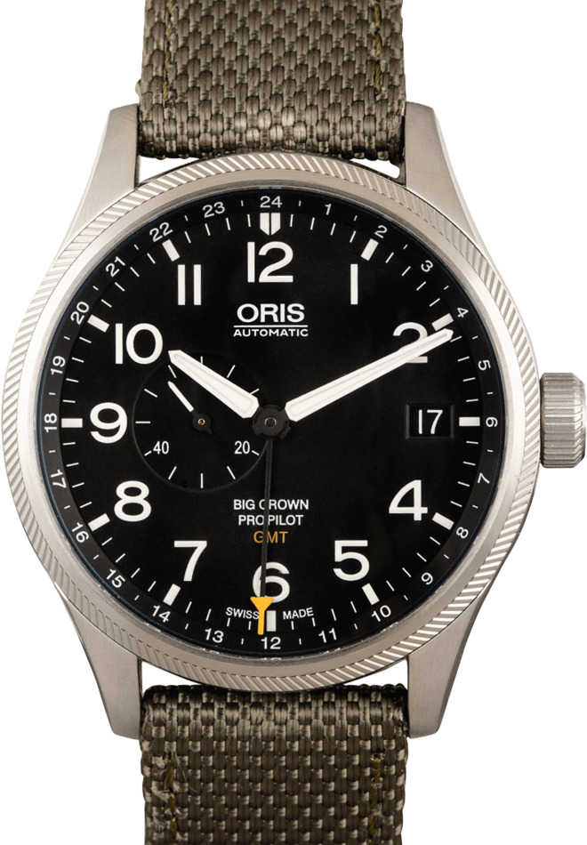 Oris Big Crown Pro Pilot GMT Stainless Steel