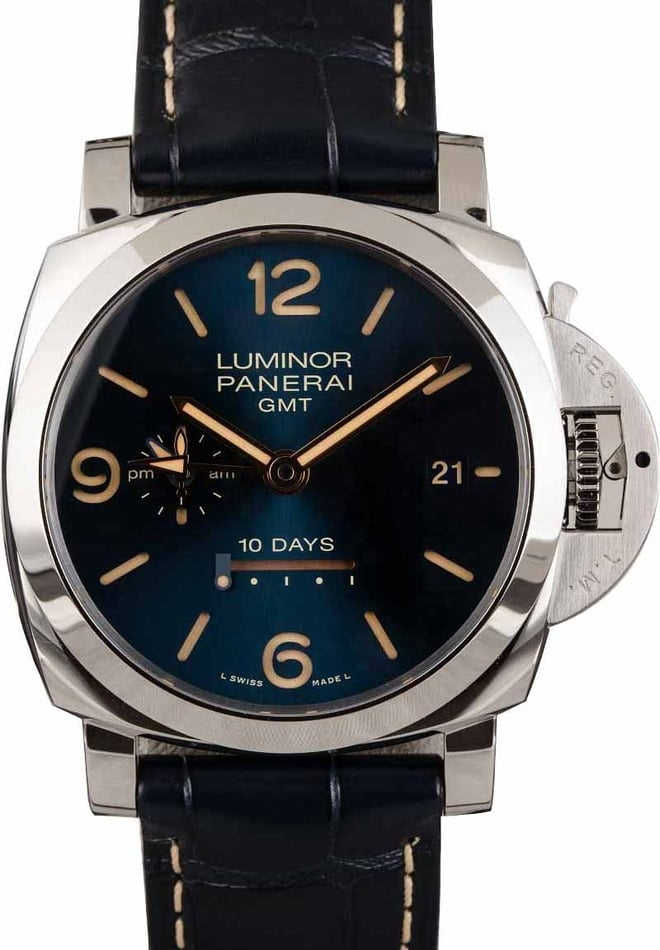 Unworn Panerai 1950 Luminor 10 Days GMT PAM689