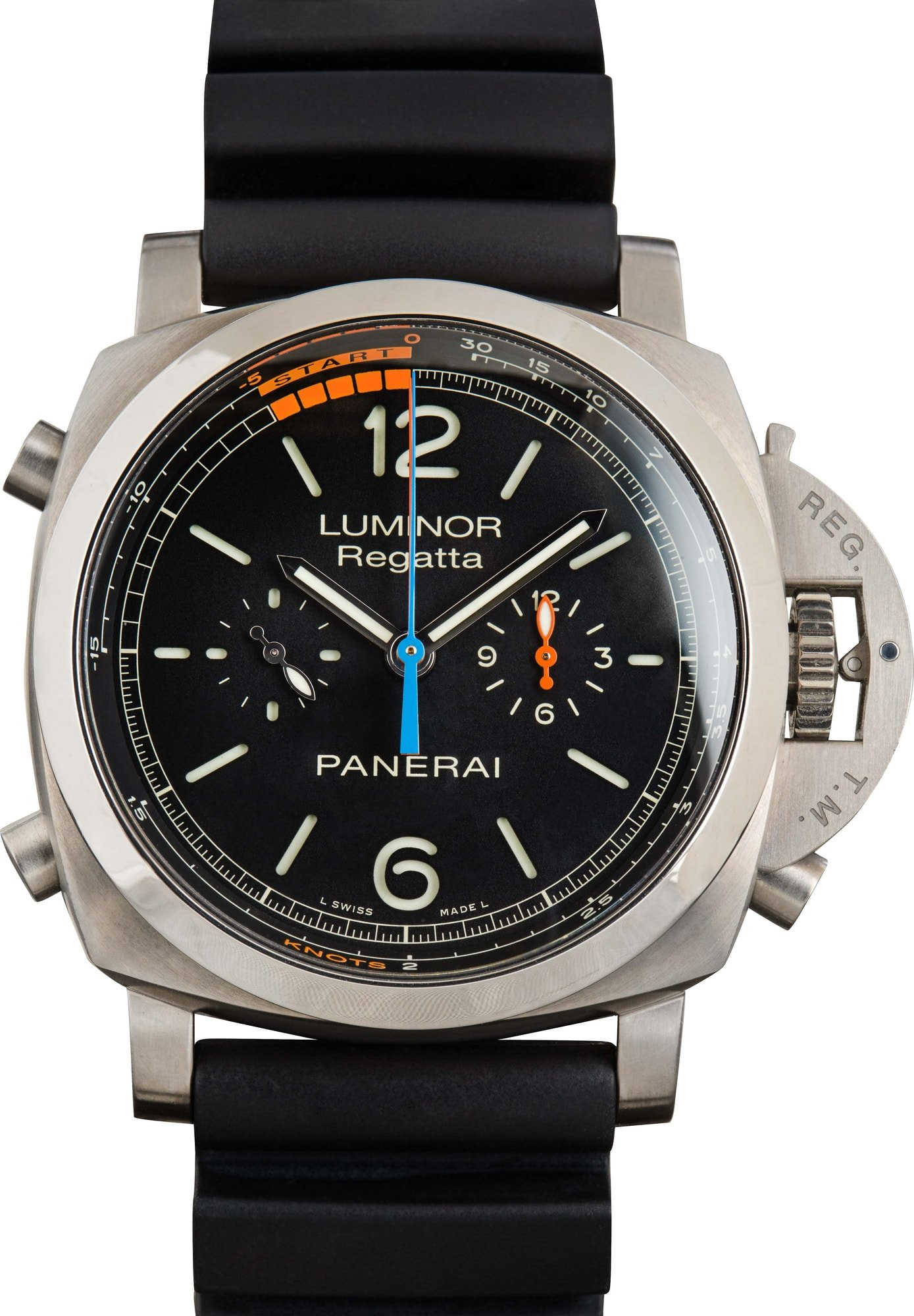 Panerai Luminor Marina 1950 Black Dial Black Leather 44mm