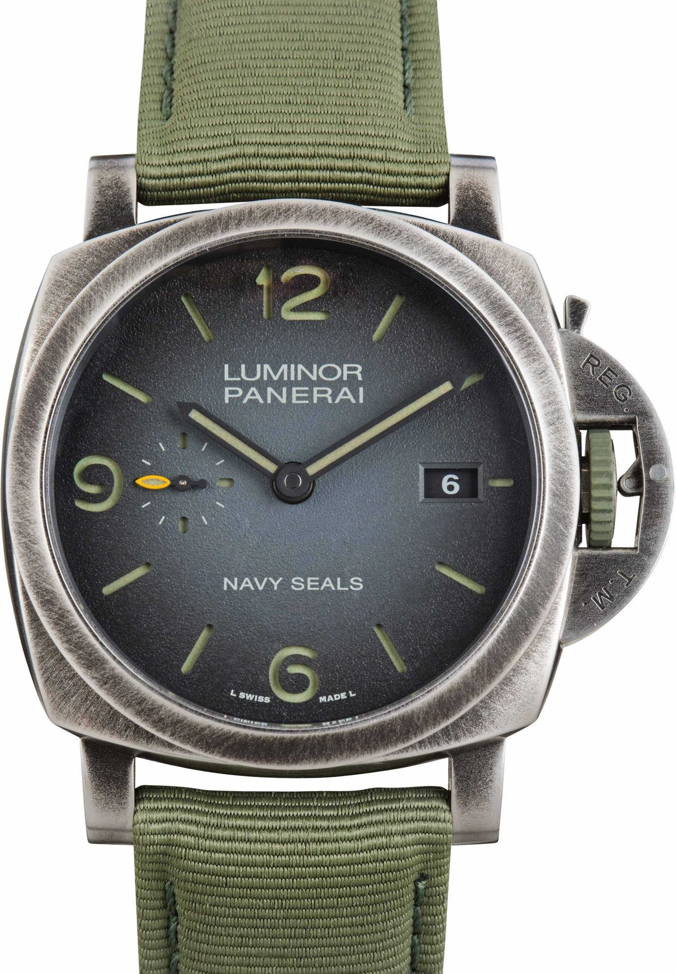 Panerai Luminor Marina Navy SEALs PAM01412 Brunito Steel