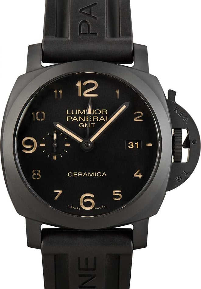 Panerai Luminor 1950 - Black Quarter Arabic Dial