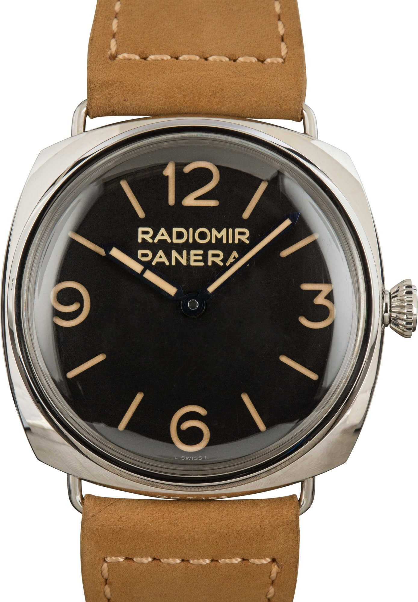 Pre-Owned Panerai Radiomir 3 Days Acciaio Stainless Steel