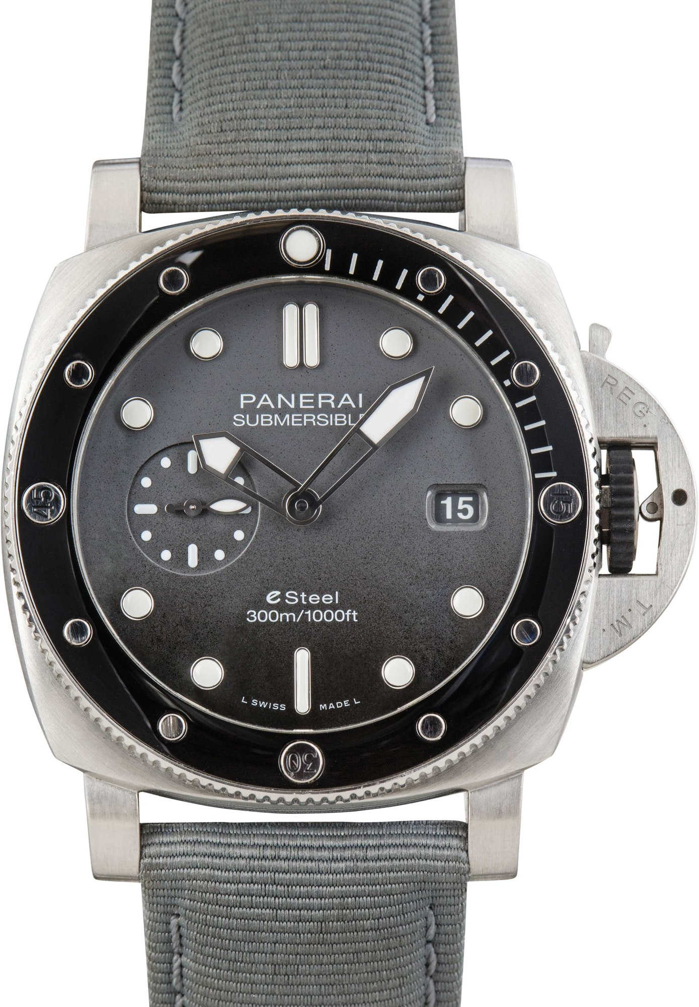Panerai Submersible QuarantaQuattro Grigio Roccia PAM01288 ESteel