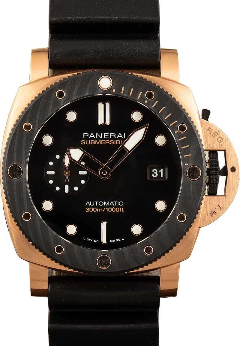 Panerai Submersible QuarantaQuattro Goldtech OroCarbo