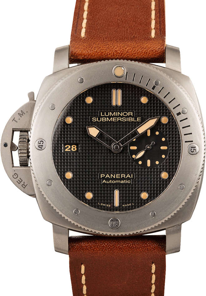 Buy Used Panerai Luminor Submersible 1950 PAM00569 Bob s Watches Sku 140384