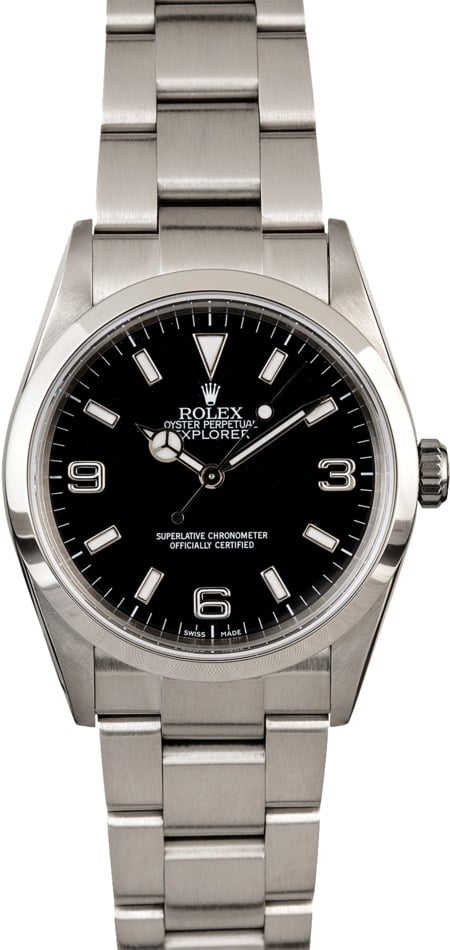 Rolex Explorer 114270 Arabic Markers