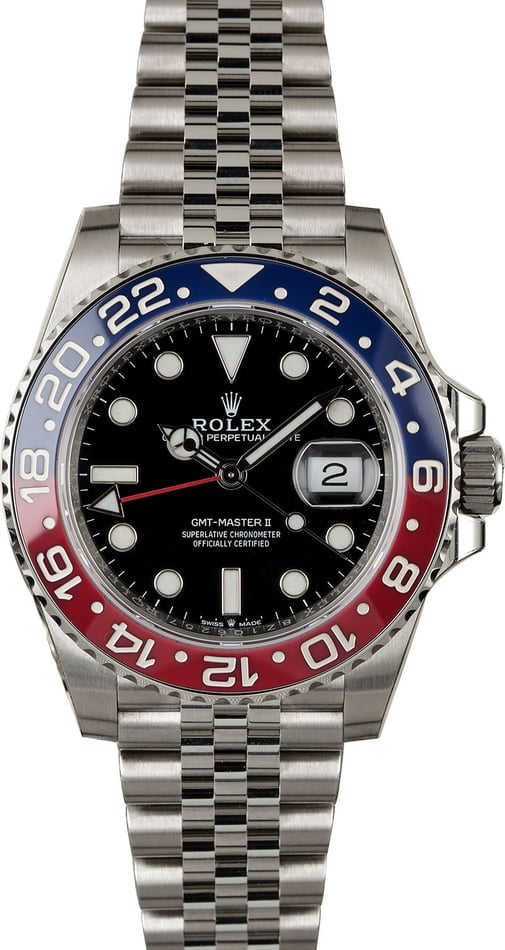 Unworn Rolex GMT-Master II Ref 126710 New Ceramic 'Pepsi' Model