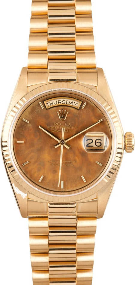 Rolex Day Date Exotic Dial 18038