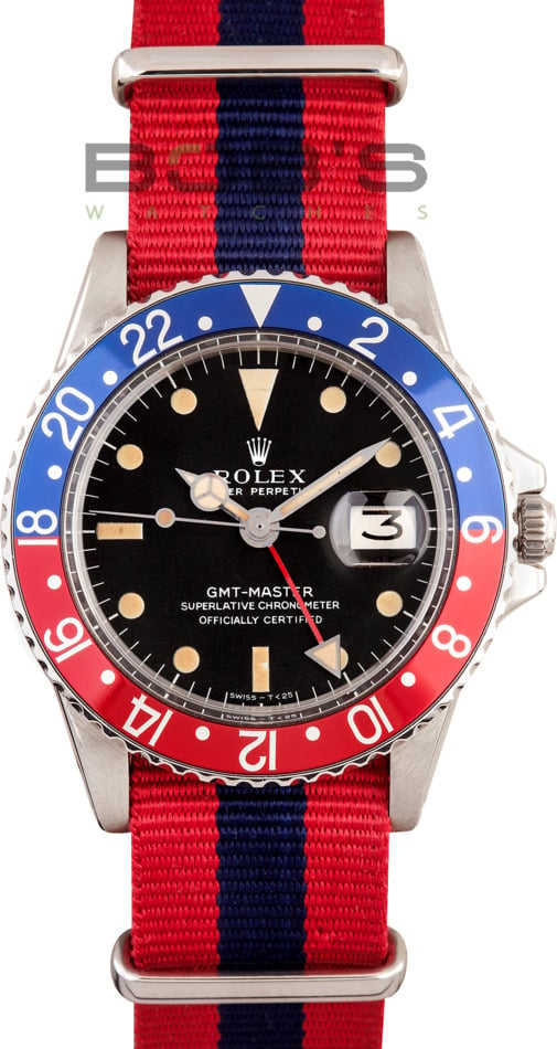 Vintage Rolex GMT 1675 w/ Pepsi Bezel