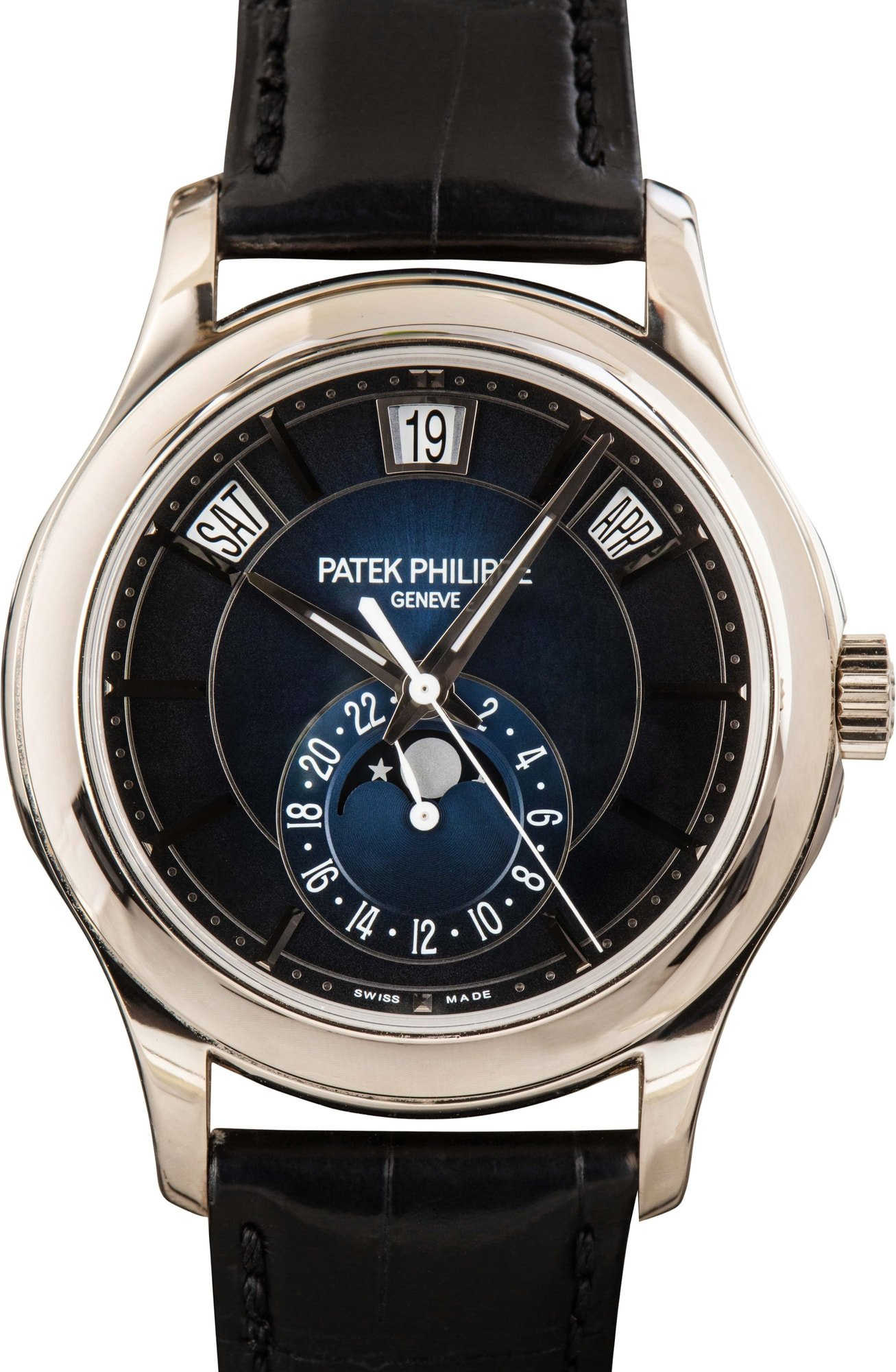 Patek Philippe Complications Annual Calendar 5205G White Gold