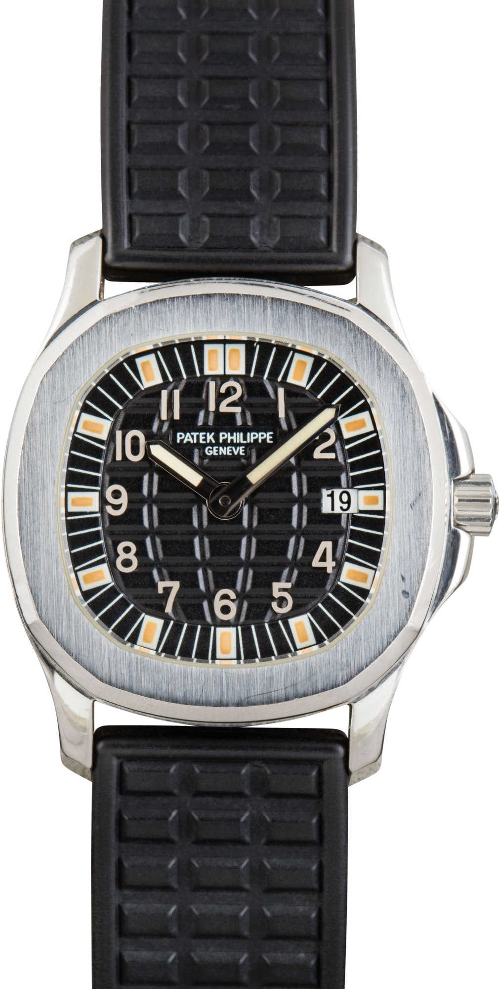 Ladies Patek Philippe Aquanaut 4960A Black Dial