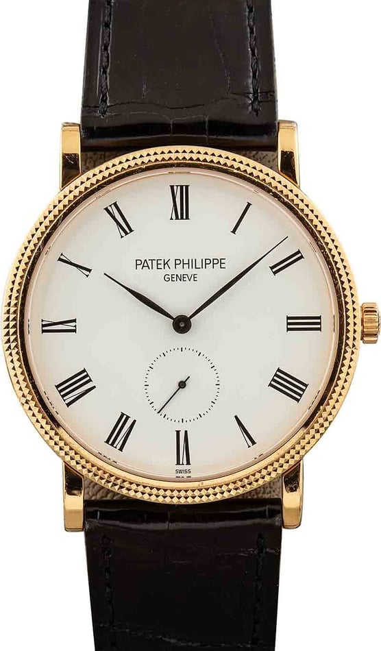 Patek Philippe Calatrava 18k Yellow Gold