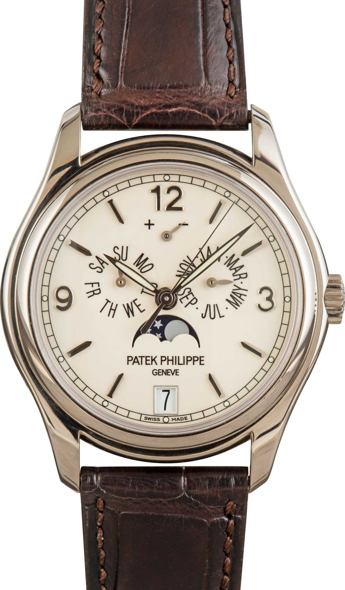 Patek Philippe Complications Annual Calendar 18k White Gold