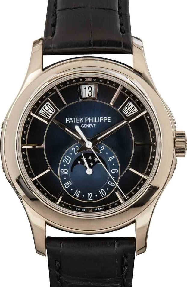 Patek Philippe Complications Annual Calendar Moon Phases