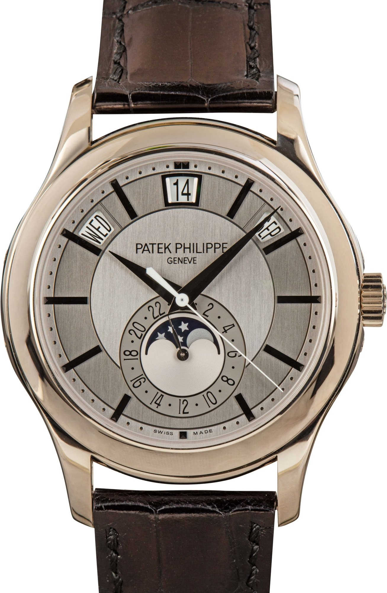 Patek Philippe Complications Annual Calendar Silver Dial