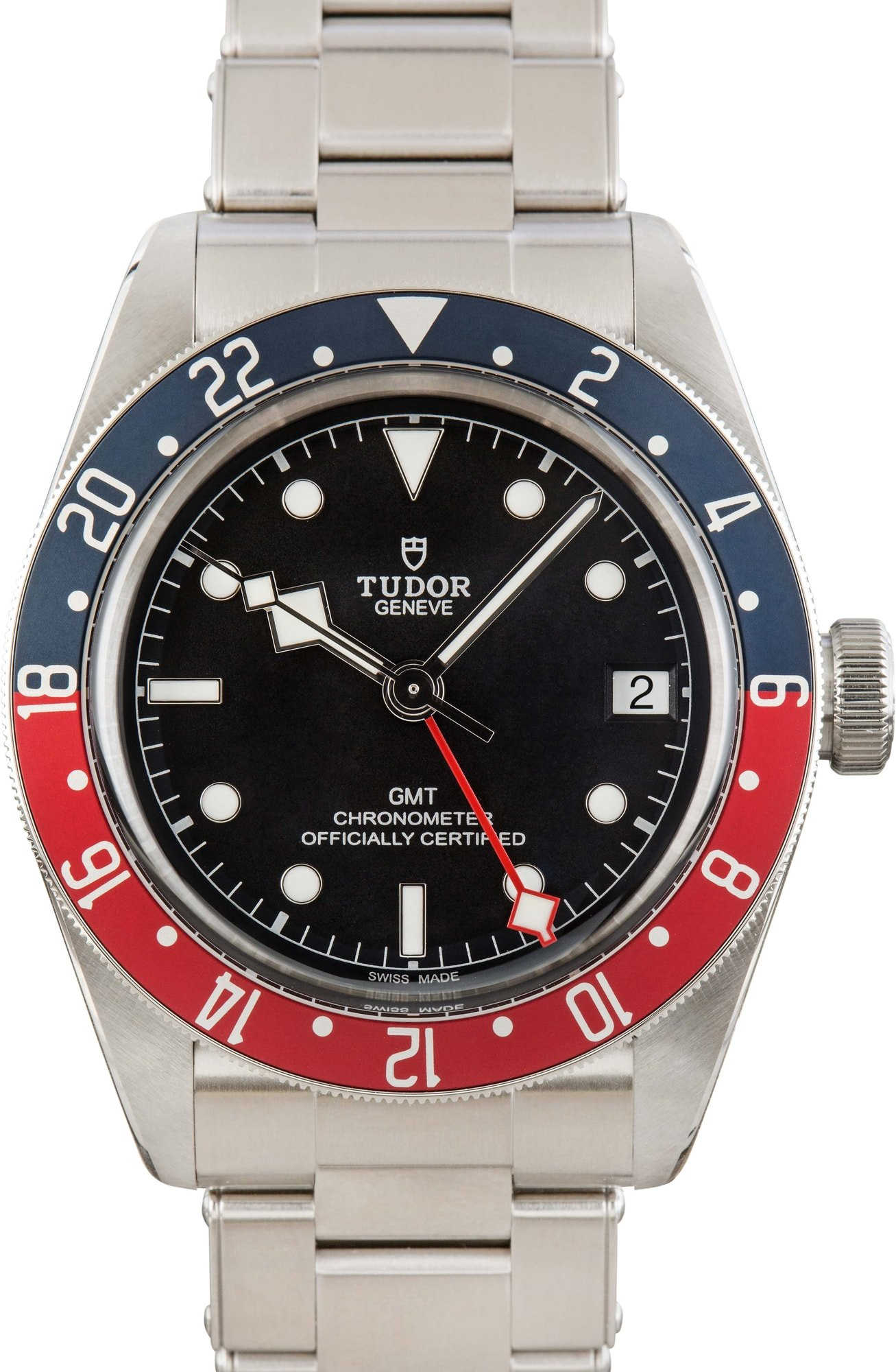 Factory Stickered Tudor Black Bay GMT Ref 79830 Pepsi