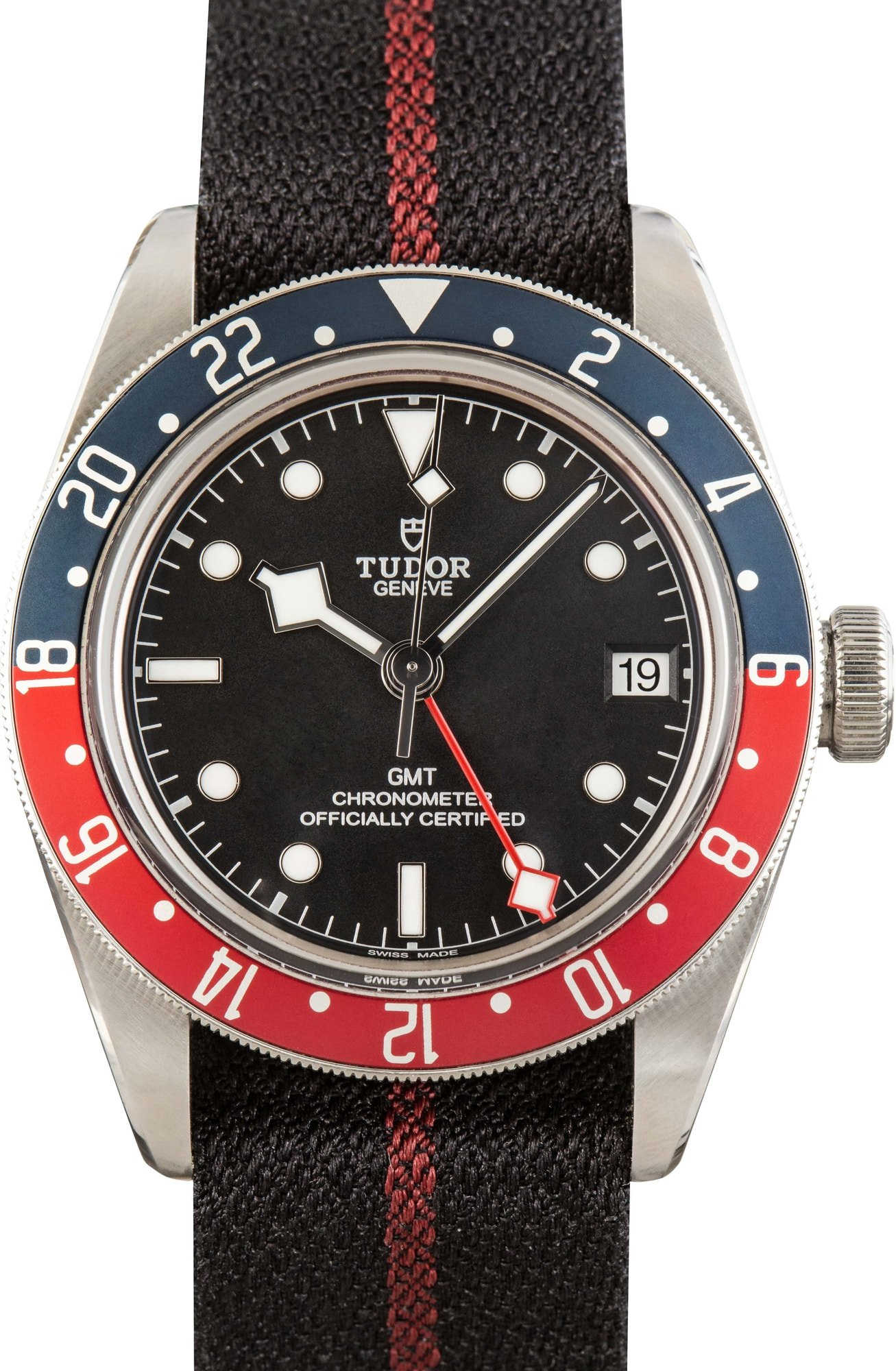 Pre-owned Tudor Black Bay 79830RB NATO Strap