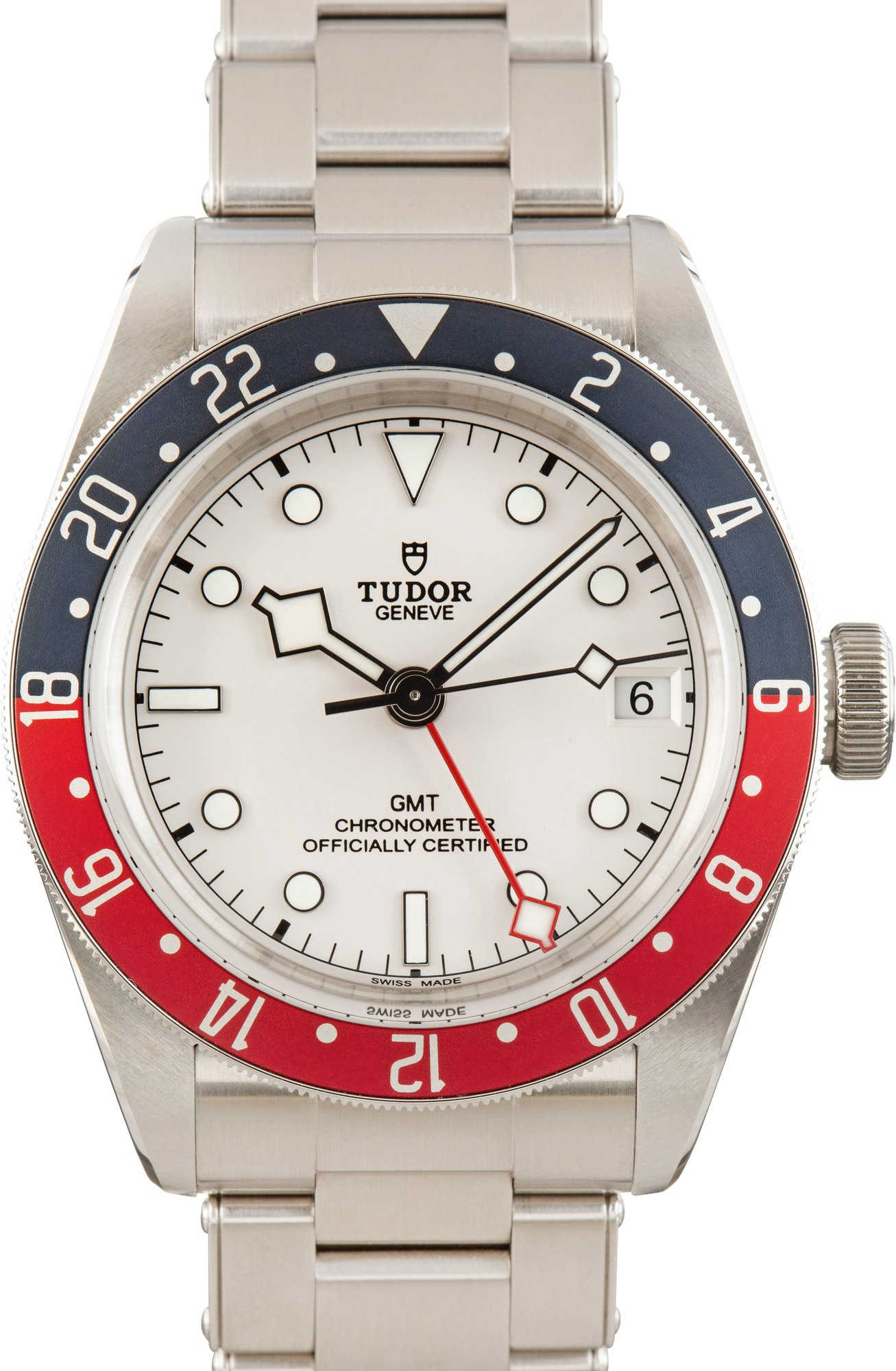 Tudor Black Bay GMT Ref 79830 White Dial