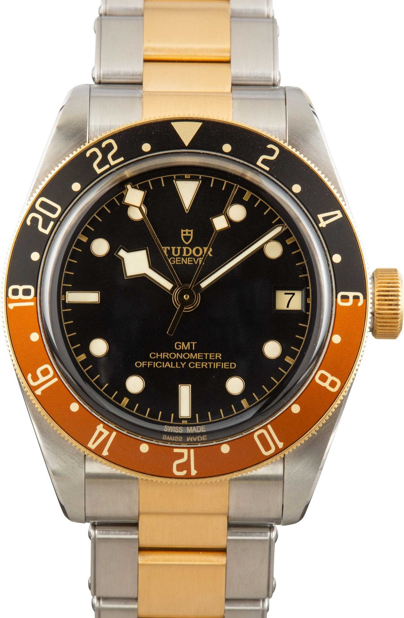 Pre-owned Tudor Black Bay GMT S&G Black Dial
