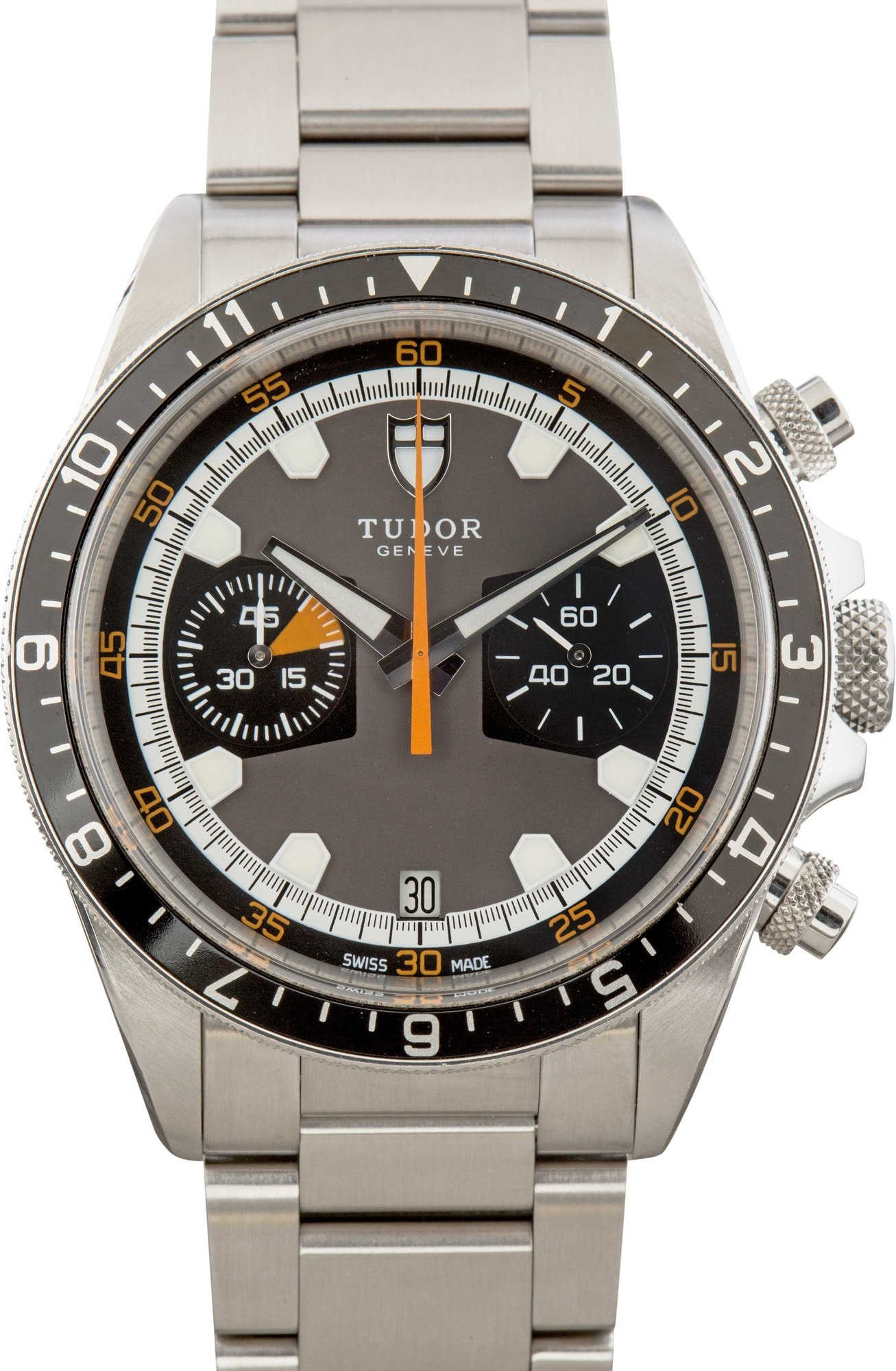 Tudor Heritage Chrono Ref 70330 Stainless Steel
