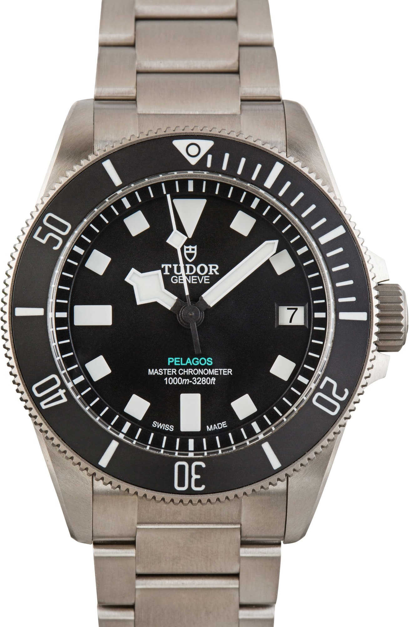 Mens Tudor Pelagos Ultra Titanium Black Dial