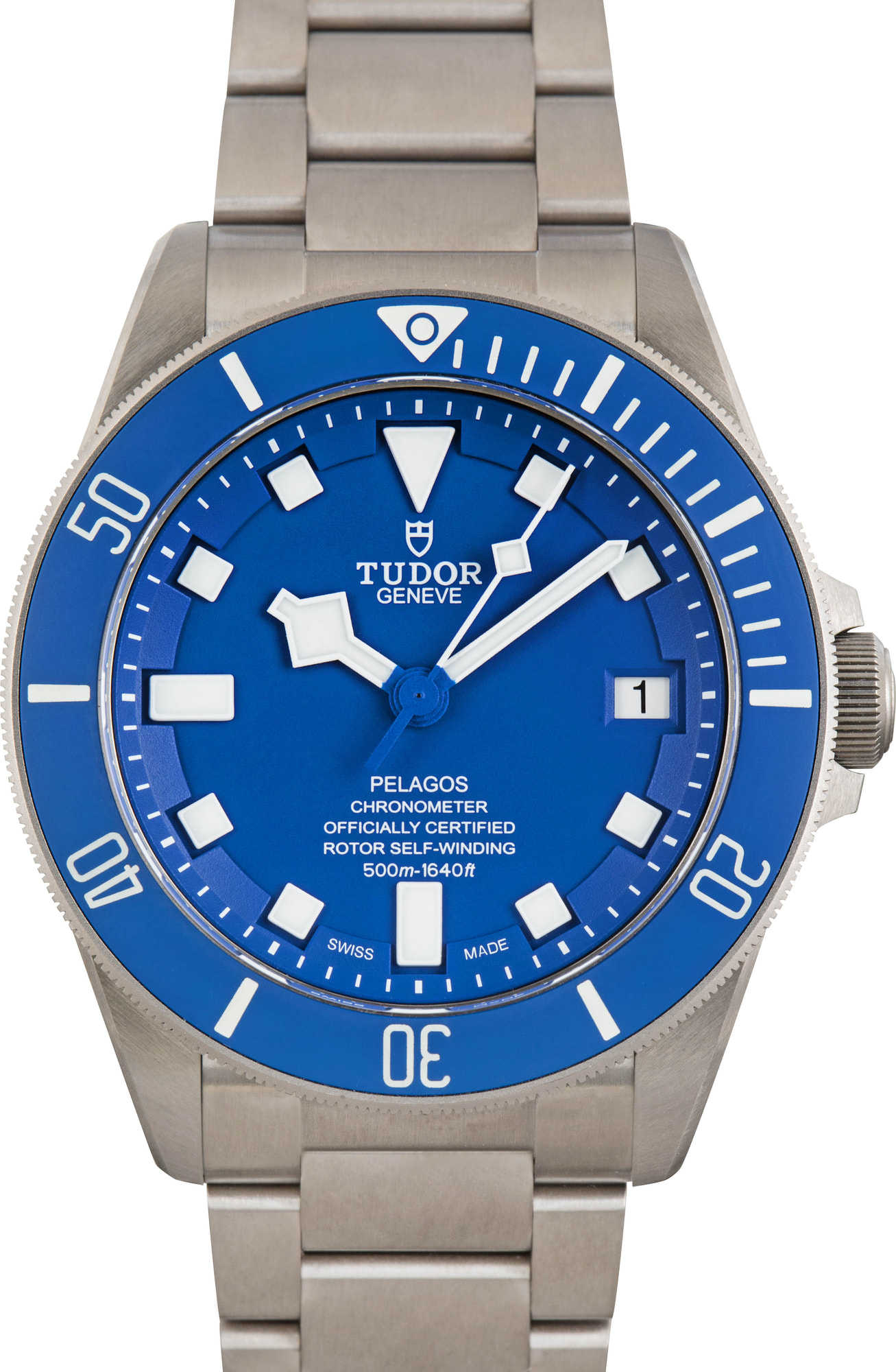 Tudor Pelagos Ref 25600 Blue Dial