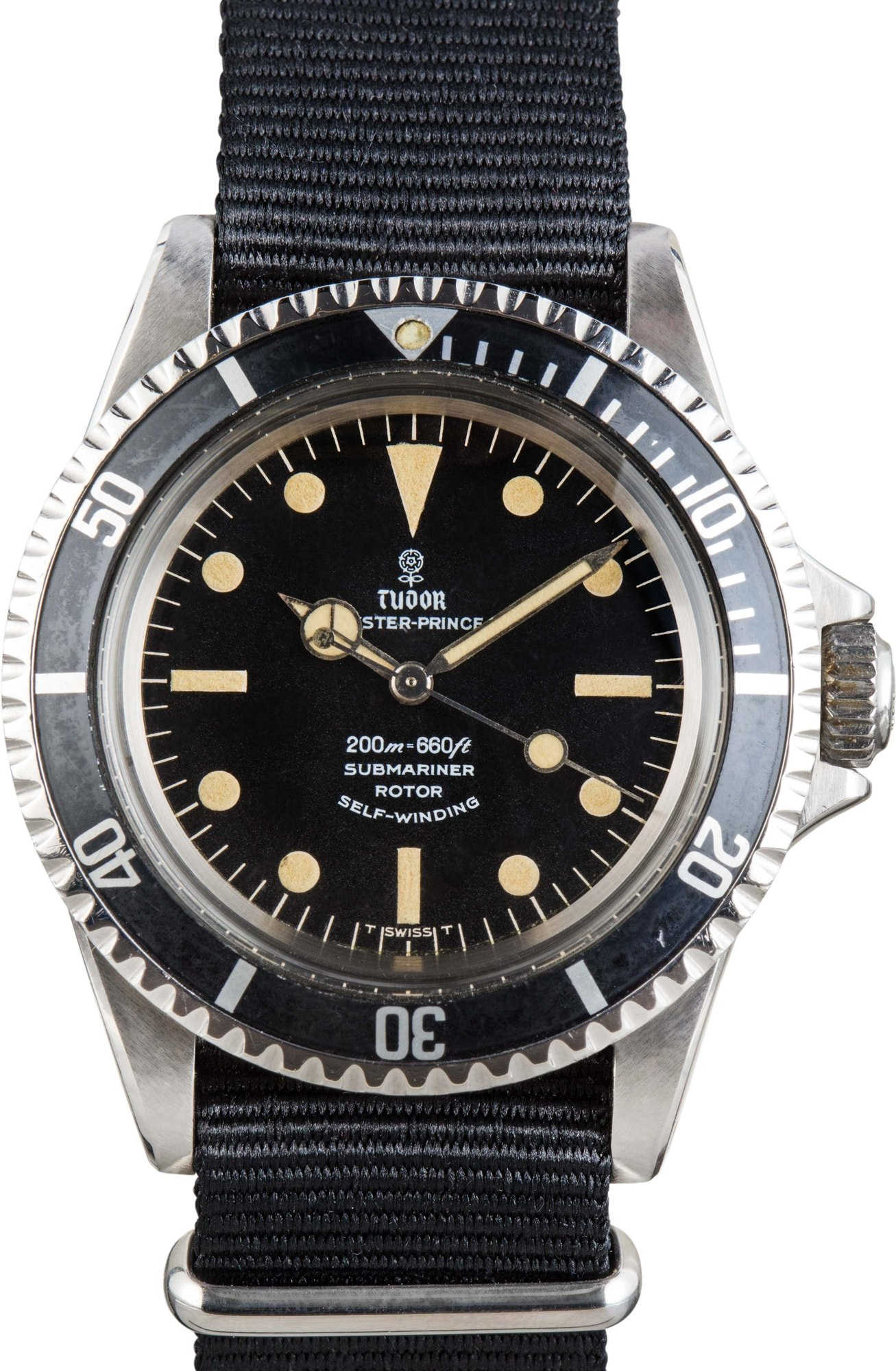 Tudor Submariner Ref 7928 Black Dial