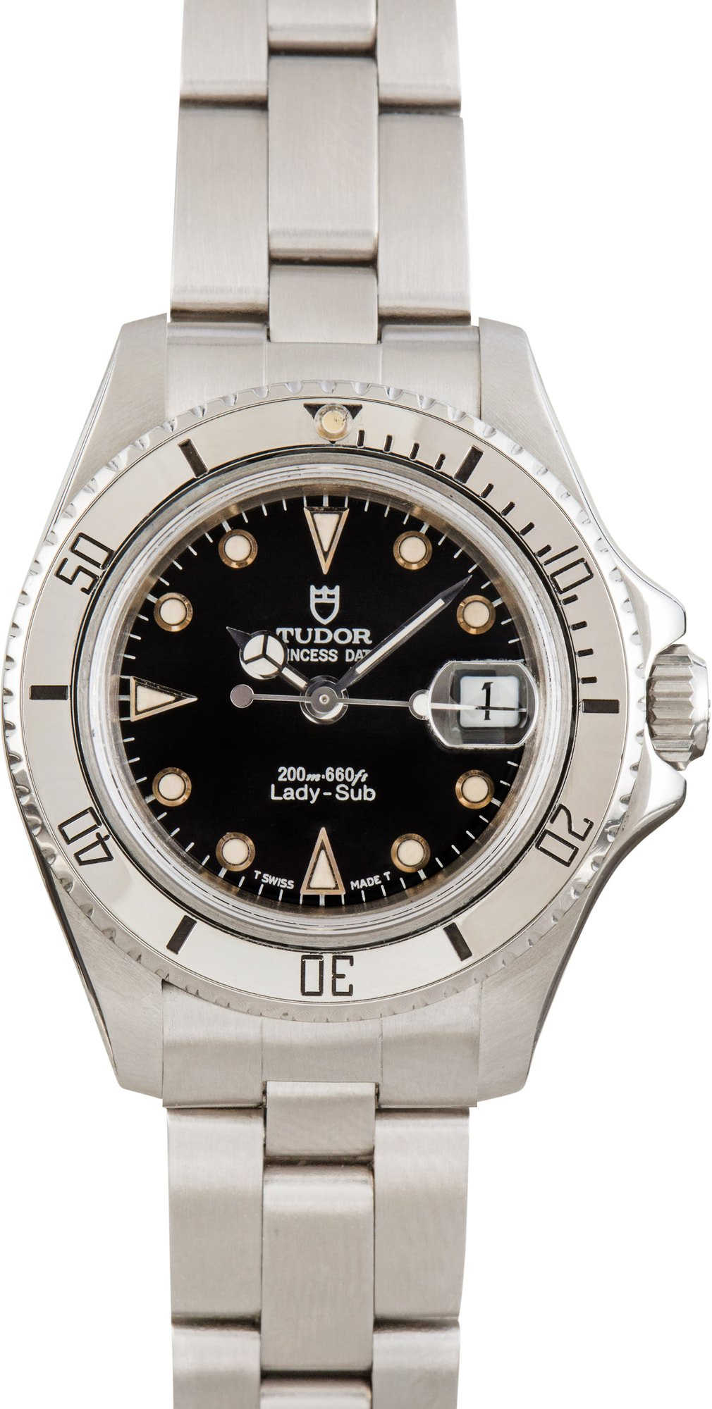 Ladies Tudor Submariner Ref 96090 Stainless Steel