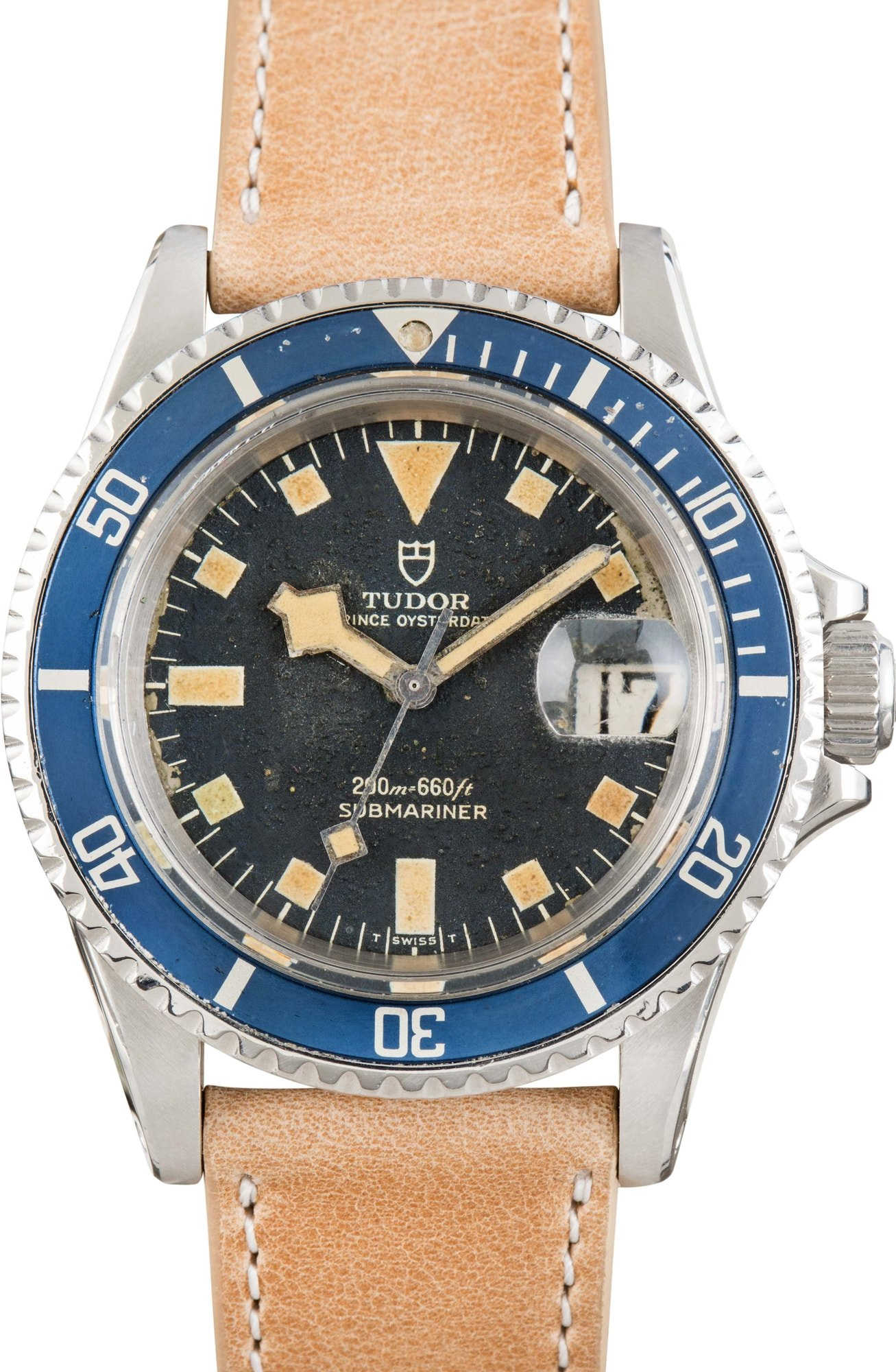 Vintage Tudor Submariner Ref 7021 Blue Bezel